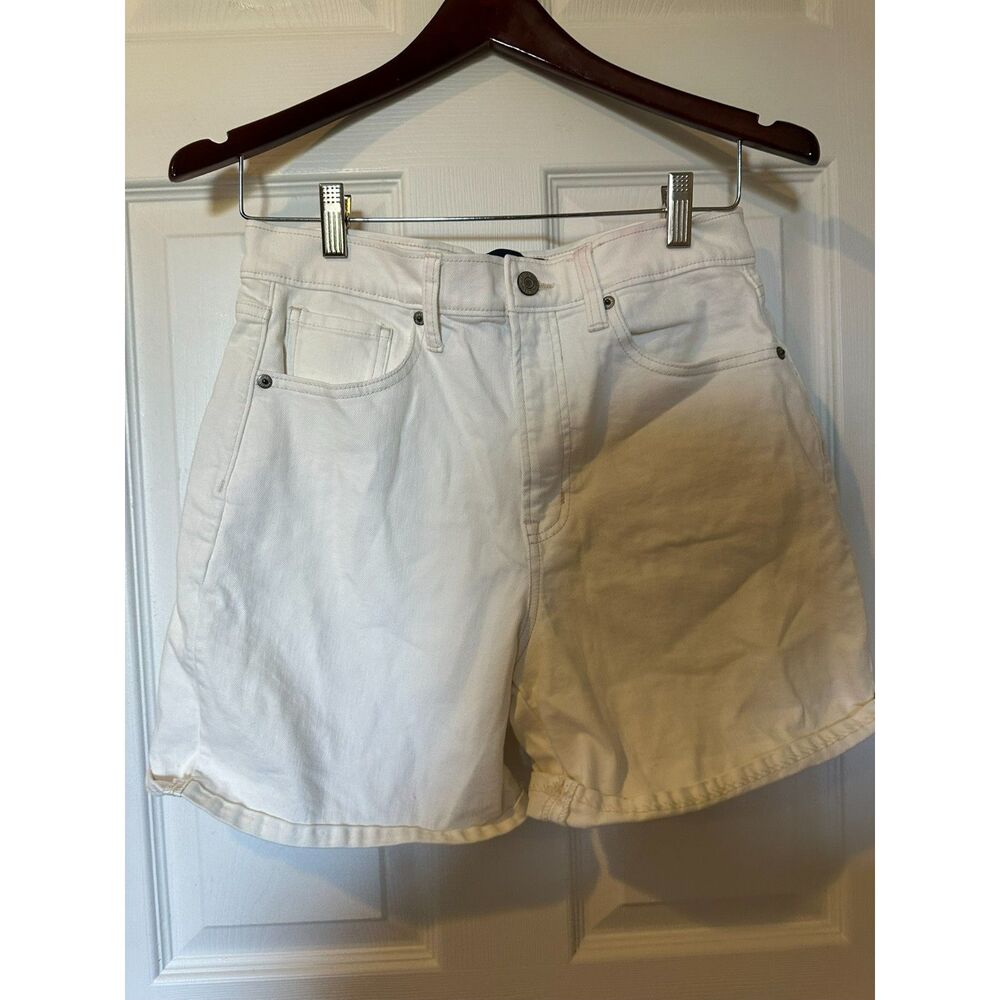 GAP Denim Shorts White Women’s Size 6 Waist 28 Classic Fit NWOT